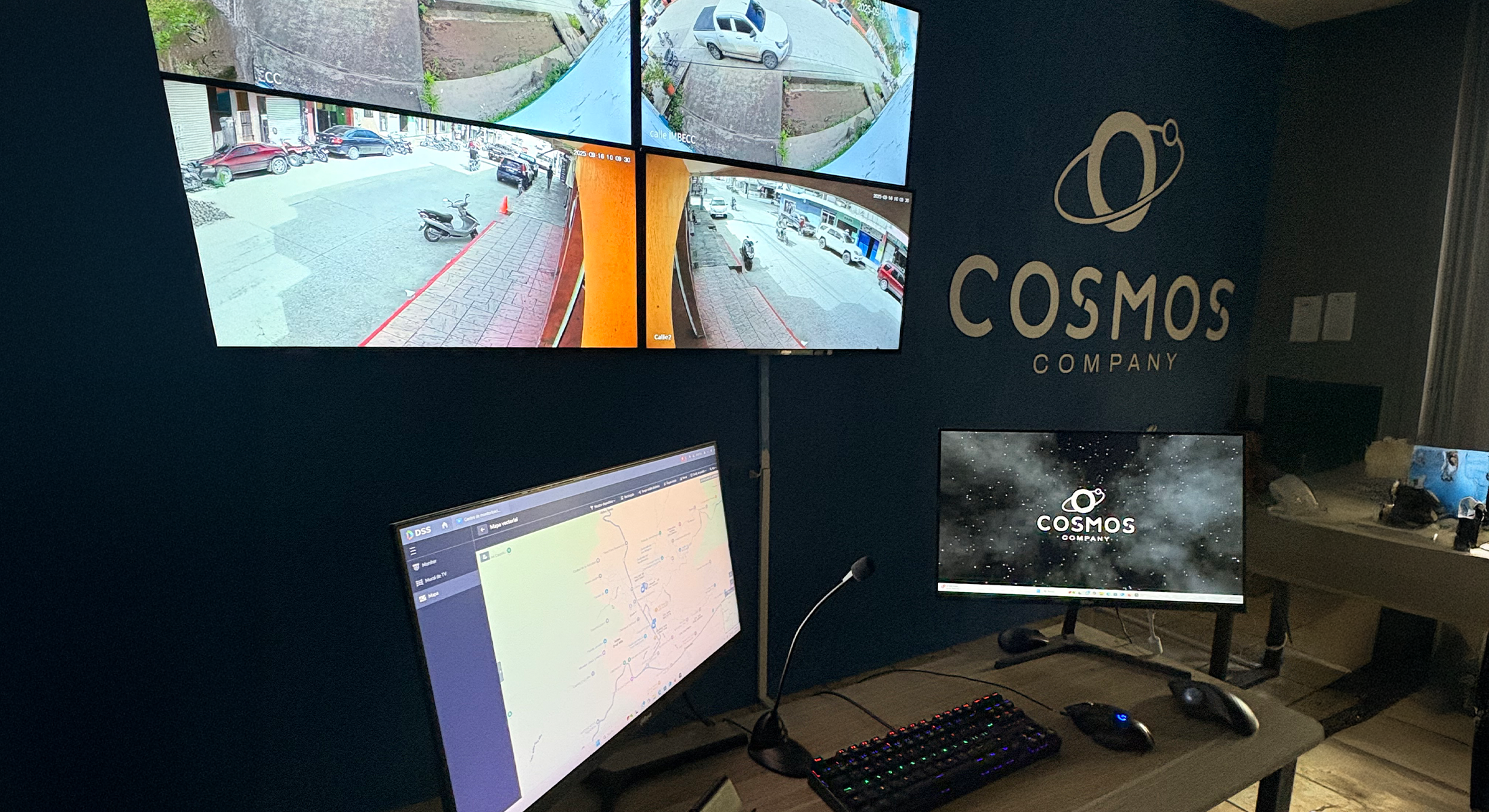 Monitoreo 24/7 Cosmos Company